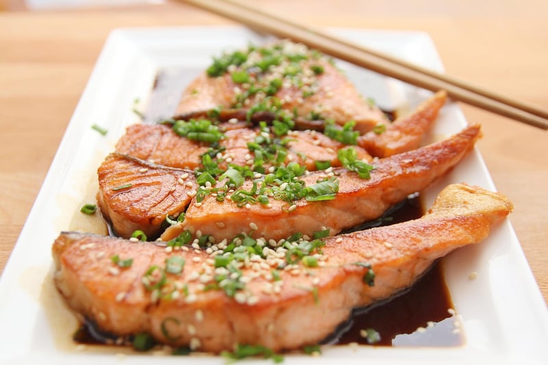 Galactic-Glazed Salmon